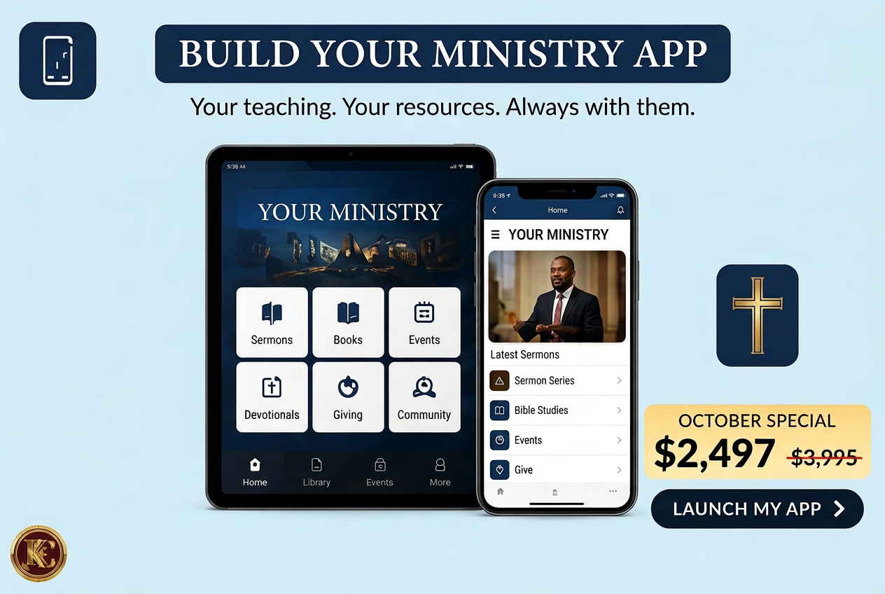 Build Your Ministry App — $2,497